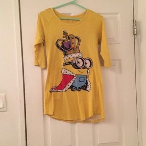 Minion night gown